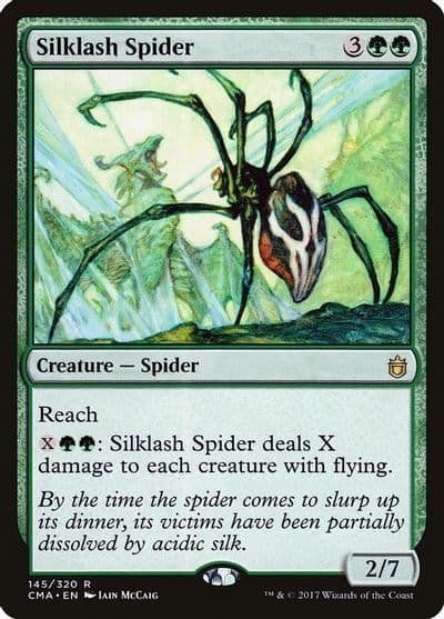 Silklash Spider Commander Anthology Magic card