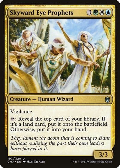 Skyward Eye Prophets Commander Anthology Magic card
