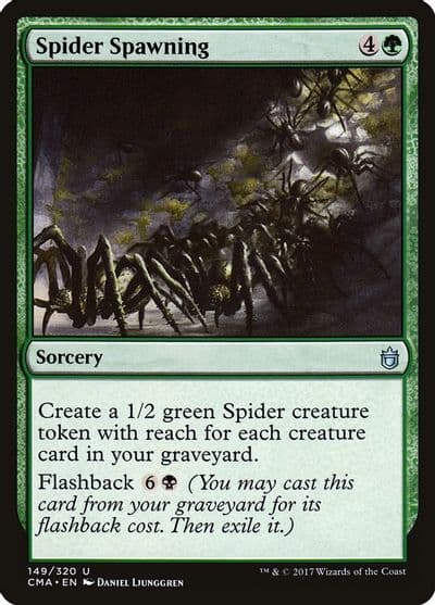 Spider Spawning Commander Anthology Magic card
