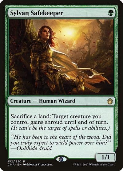 Sylvan Safekeeper Commander Anthology Magic card