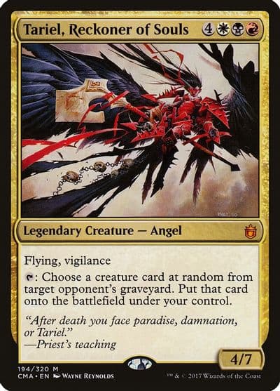 Tariel Reckoner of Souls Commander Anthology Magic card