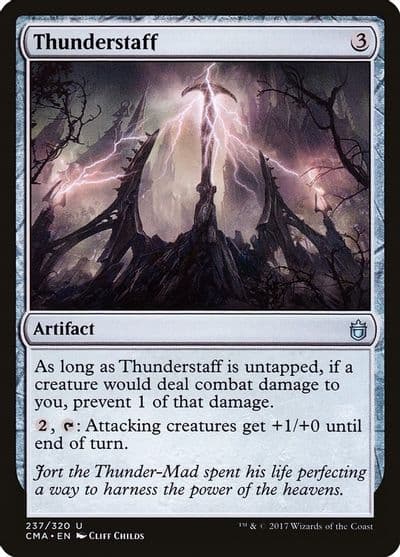 Thunderstaff Commander Anthology Magic card