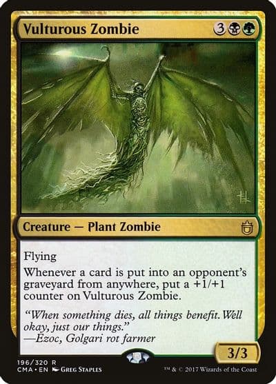 Vulturous Zombie Commander Anthology Magic card