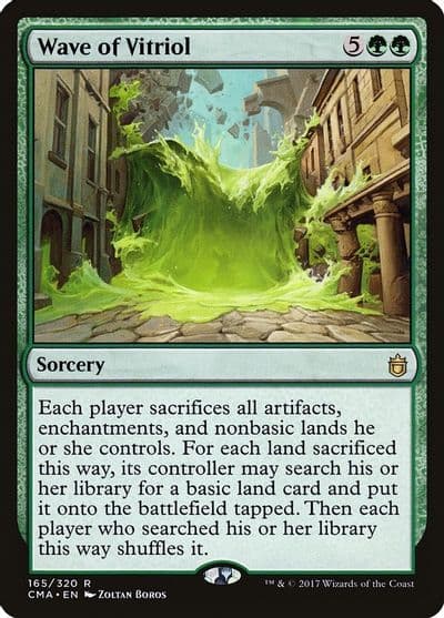 Wave of Vitriol Commander Anthology Magic card