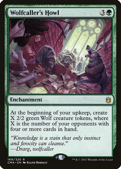 Wolfcallers Howl Commander Anthology Magic card