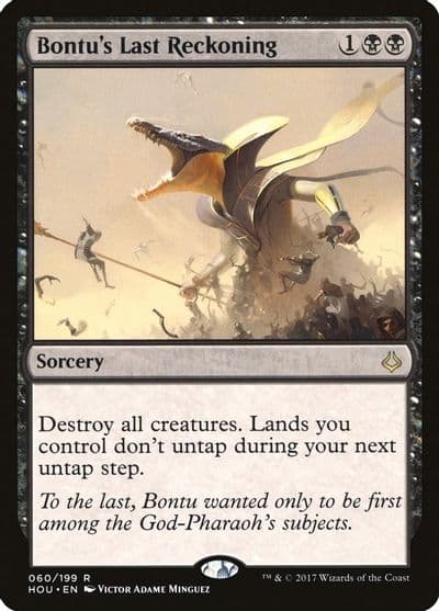 Bontus Last Reckoning Hour of Devastation Magic card