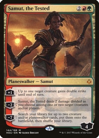 Samut the Tested Hour of Devastation Magic card