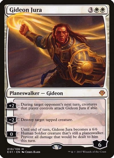 Gideon Jura Archenemy: Nicol Bolas Magic card