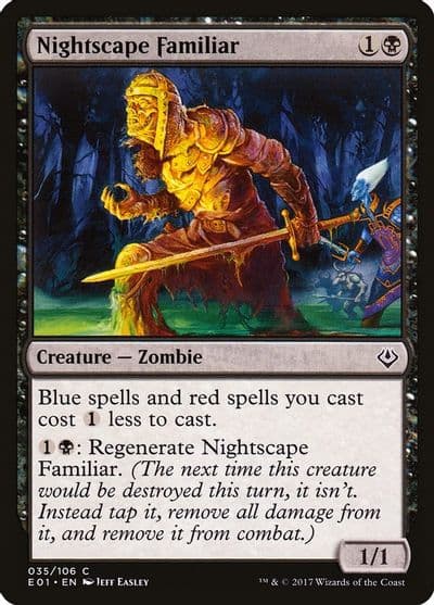 Nightscape Familiar Archenemy: Nicol Bolas Magic card