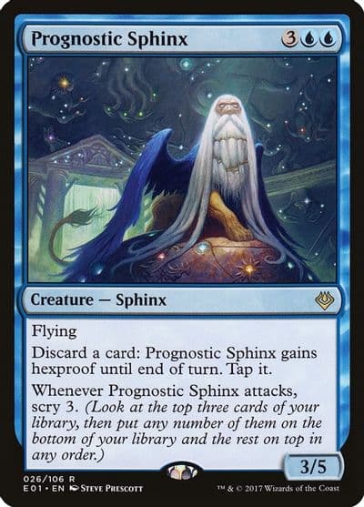 Prognostic Sphinx Archenemy: Nicol Bolas Magic card