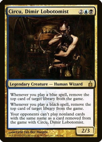 Circu Dimir Lobotomist Ravnica: City of Guilds Magic card