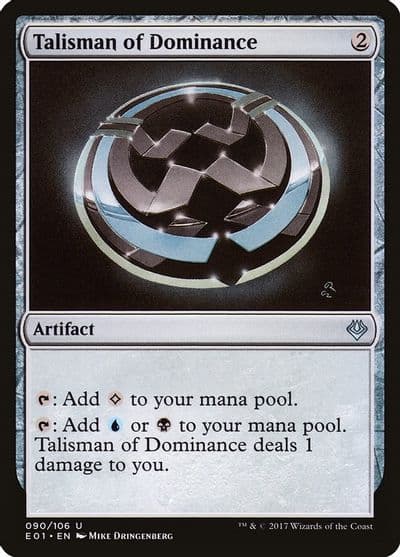 Talisman of Dominance Archenemy: Nicol Bolas Magic card