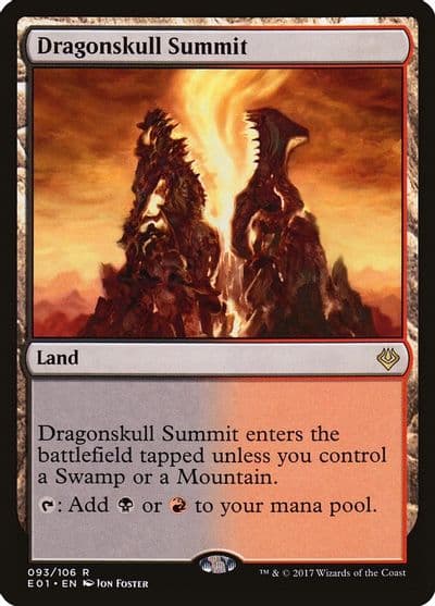 Dragonskull Summit Archenemy: Nicol Bolas Magic card