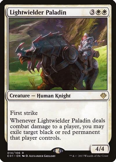 Lightwielder Paladin Archenemy: Nicol Bolas Magic card