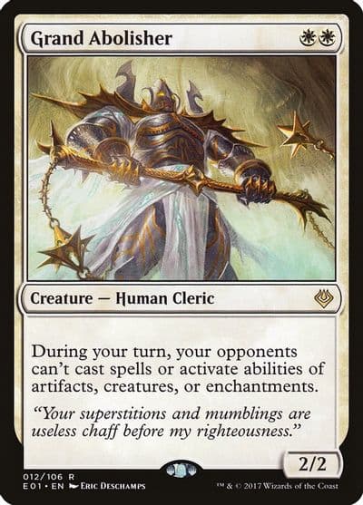 Grand Abolisher Archenemy: Nicol Bolas Magic card