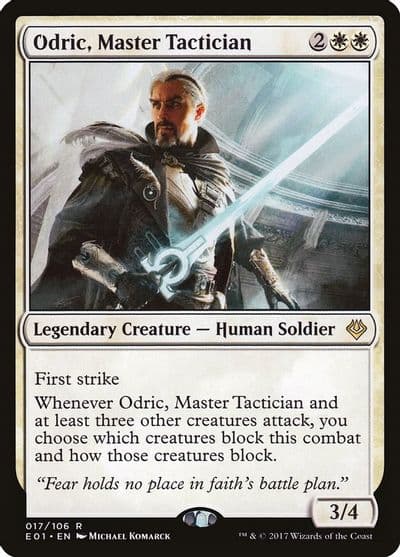 Odric Master Tactician Archenemy: Nicol Bolas Magic card