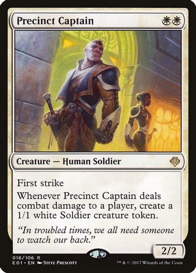 Precinct Captain Archenemy: Nicol Bolas Magic card