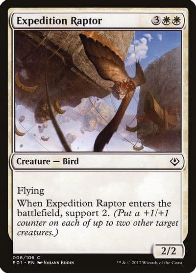 Expedition Raptor Archenemy: Nicol Bolas Magic card