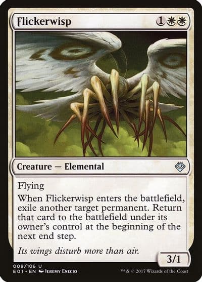 Flickerwisp Archenemy: Nicol Bolas Magic card