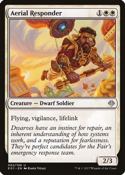 Aerial Responder Archenemy: Nicol Bolas Magic card