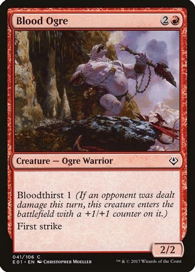 Blood Ogre Archenemy: Nicol Bolas Magic card