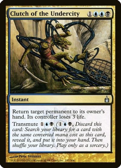 Clutch of the Undercity Ravnica: City of Guilds Magic card