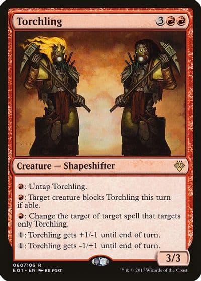 Torchling Archenemy: Nicol Bolas Magic card