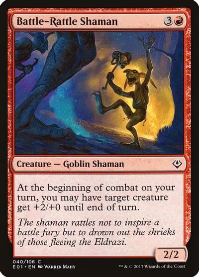 Battle Rattle Shaman Archenemy: Nicol Bolas Magic card