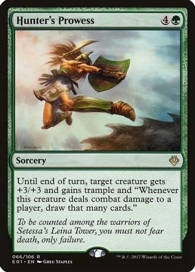 Hunters Prowess Archenemy: Nicol Bolas Magic card