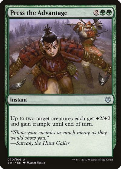 Press the Advantage Archenemy: Nicol Bolas Magic card