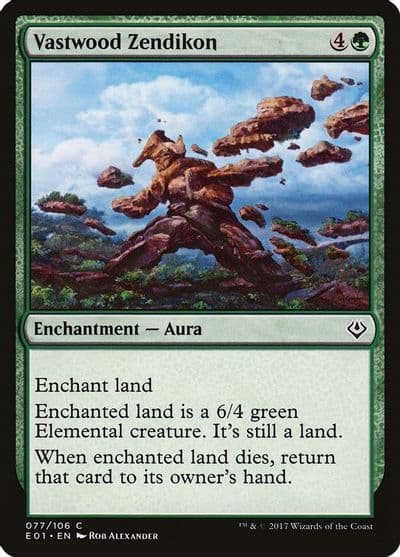 Vastwood Zendikon Archenemy: Nicol Bolas Magic card