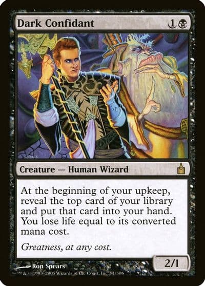 Dark Confidant Ravnica: City of Guilds Magic card