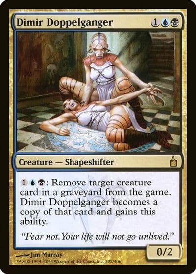 Dimir Doppelganger Ravnica: City of Guilds Magic card