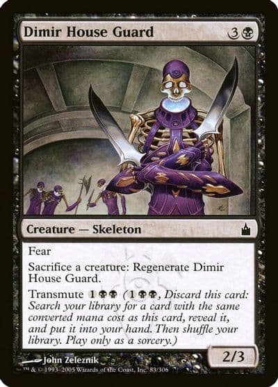 Dimir House Guard Ravnica: City of Guilds Magic card