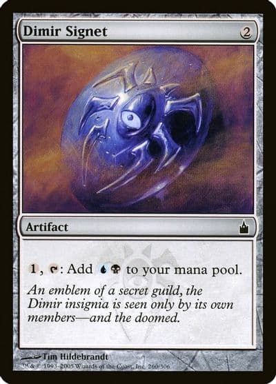 Dimir Signet Ravnica: City of Guilds Magic card