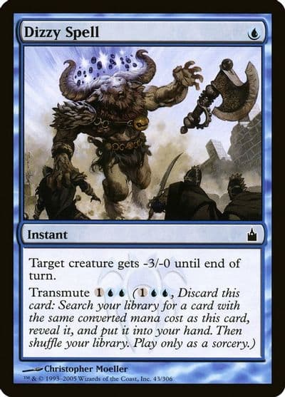 Dizzy Spell Ravnica: City of Guilds Magic card