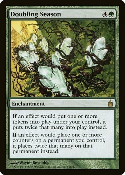 Doubling Season Ravnica: City of Guilds Magic card