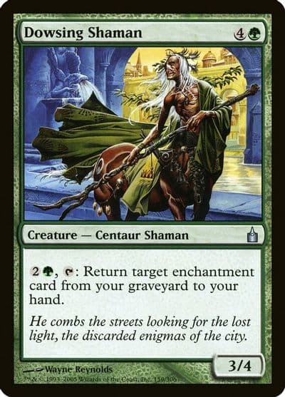 Dowsing Shaman Ravnica: City of Guilds Magic card