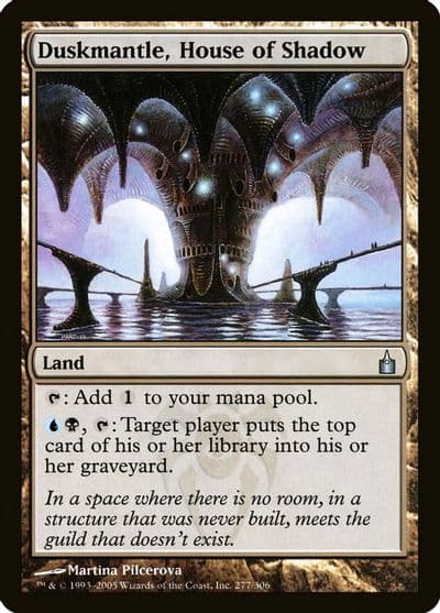 Duskmantle House of Shadow Ravnica: City of Guilds Magic card