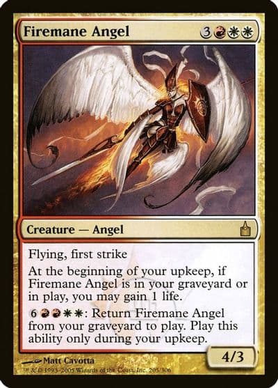 Firemane Angel Ravnica: City of Guilds Magic card