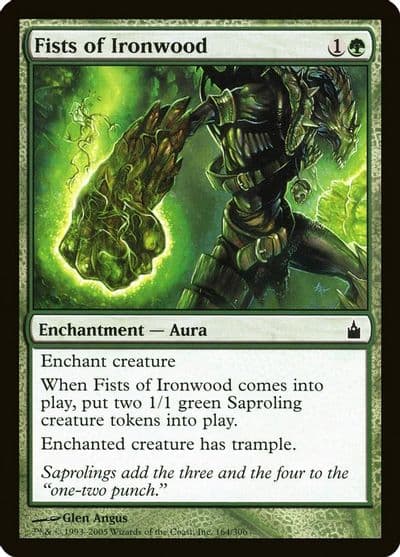 Fists of Ironwood Ravnica: City of Guilds Magic card
