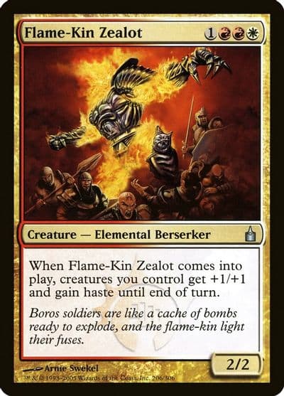 Flame Kin Zealot Ravnica: City of Guilds Magic card