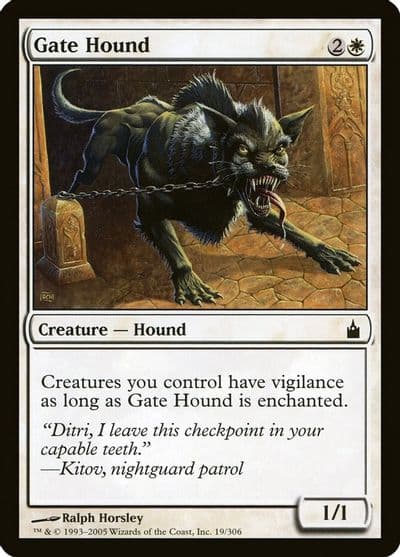 Gate Hound Ravnica: City of Guilds Magic card