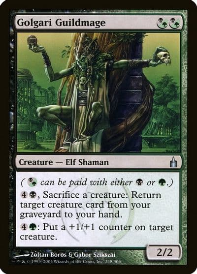Golgari Guildmage Ravnica: City of Guilds Magic card