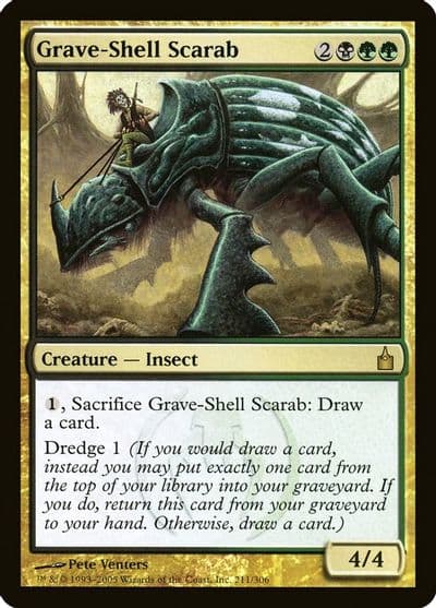 Grave Shell Scarab Ravnica: City of Guilds Magic card