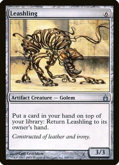 Leashling Ravnica: City of Guilds Magic card