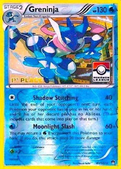Greninja (Pokemon League) [1st Place] League & Championship Cards Pokemon card