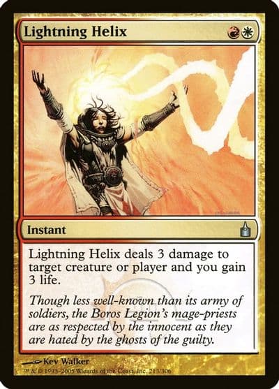Lightning Helix Ravnica: City of Guilds Magic card