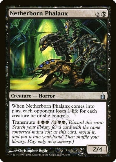 Netherborn Phalanx Ravnica: City of Guilds Magic card