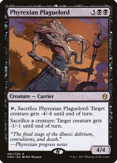 Phyrexian Plaguelord Commander Anthology Magic card